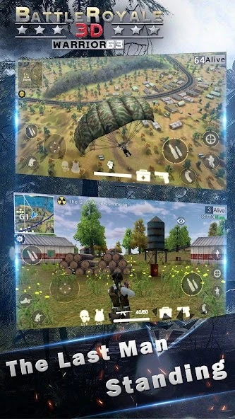 Battle Royale 3D - Warrior63 screenshot 1