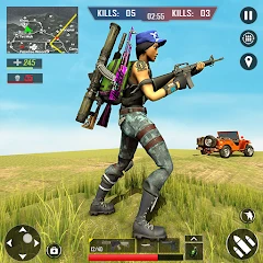 Real Commando Shooting Strike - Fps Shooting Games icon