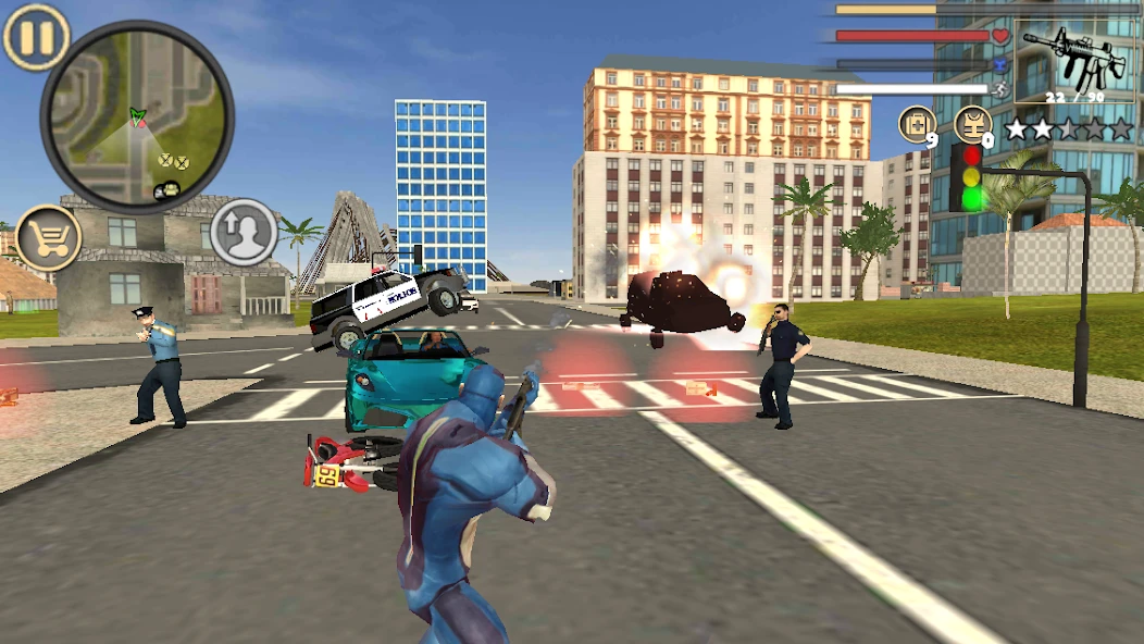 Rope Hero: Original APK screenshot 4