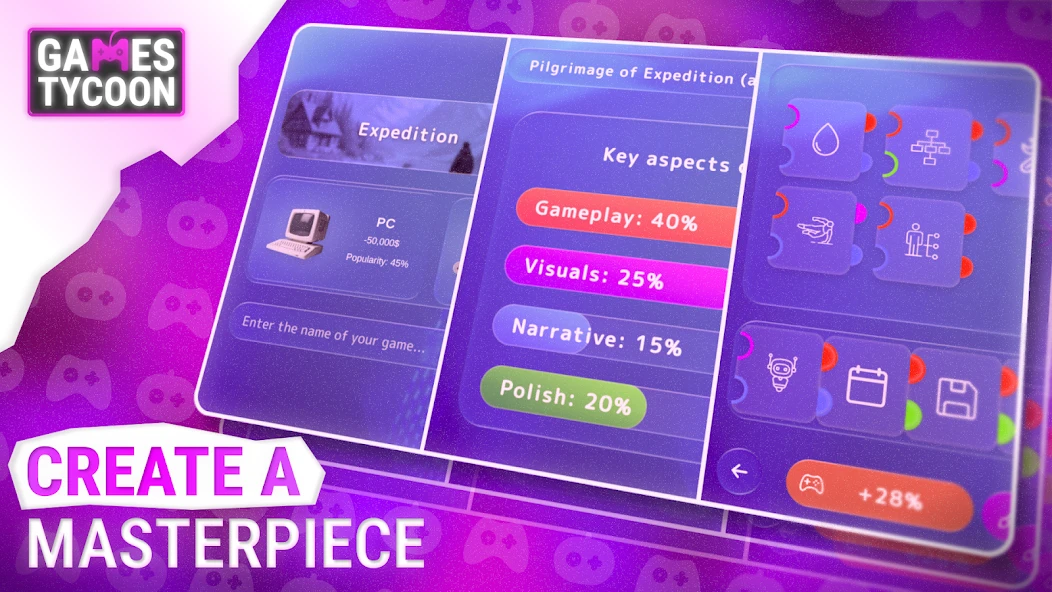 Games Tycoon Pro APK screenshot 1