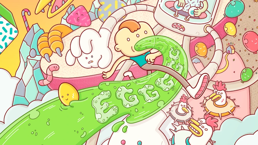 Eggggg - The Platform Puker screenshot 1