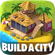 Town Building Games: Tropic City Construction Game icon