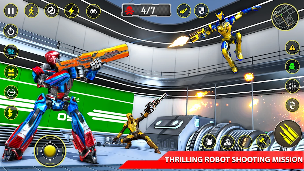 Counter Terrorist Robot Shooting Game: fps shooter screenshot 3
