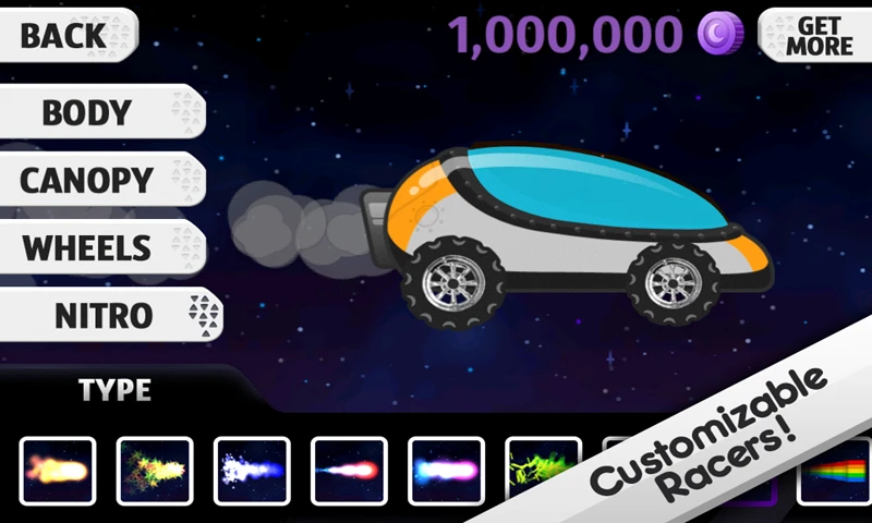 Lunar Racer screenshot 4