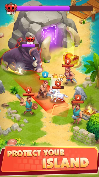 Exilesland: Adventure RPG APK screenshot 5