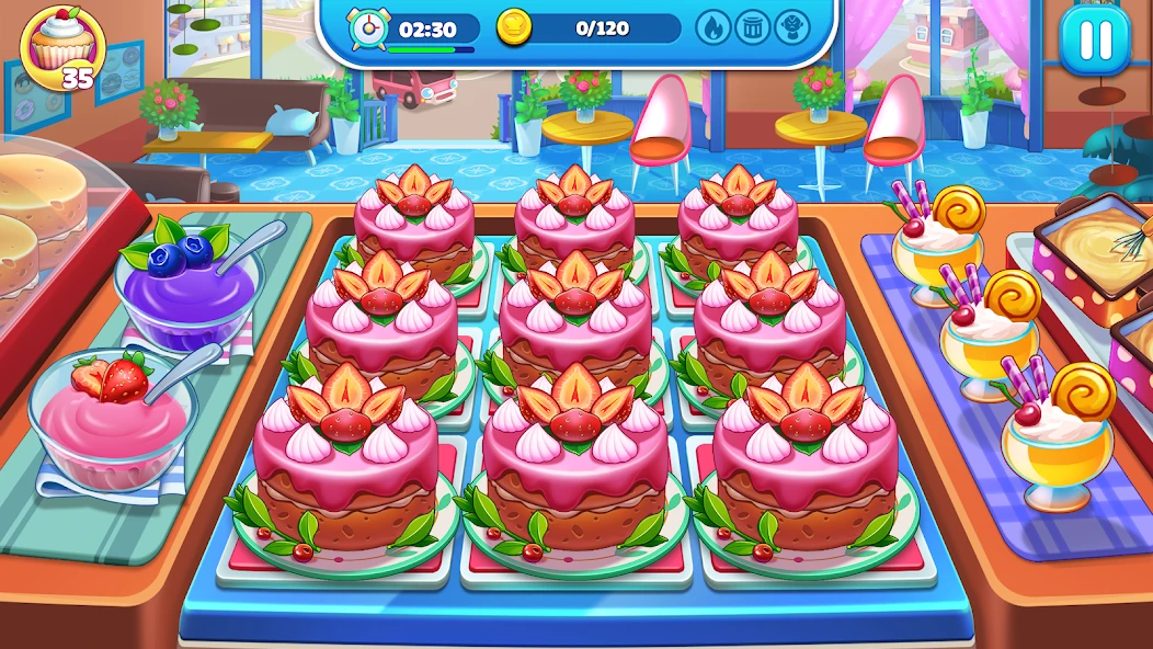 Crazy Cooking: Craze Fast Restaurant Cooking Games screenshot 1