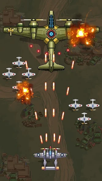 1945 самолеты стрелялки screenshot 5