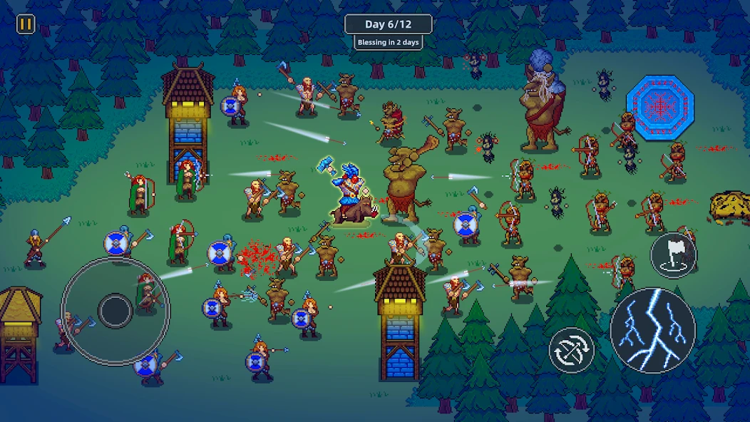 Viking Hero TD: Roguelike RTS APK screenshot 1