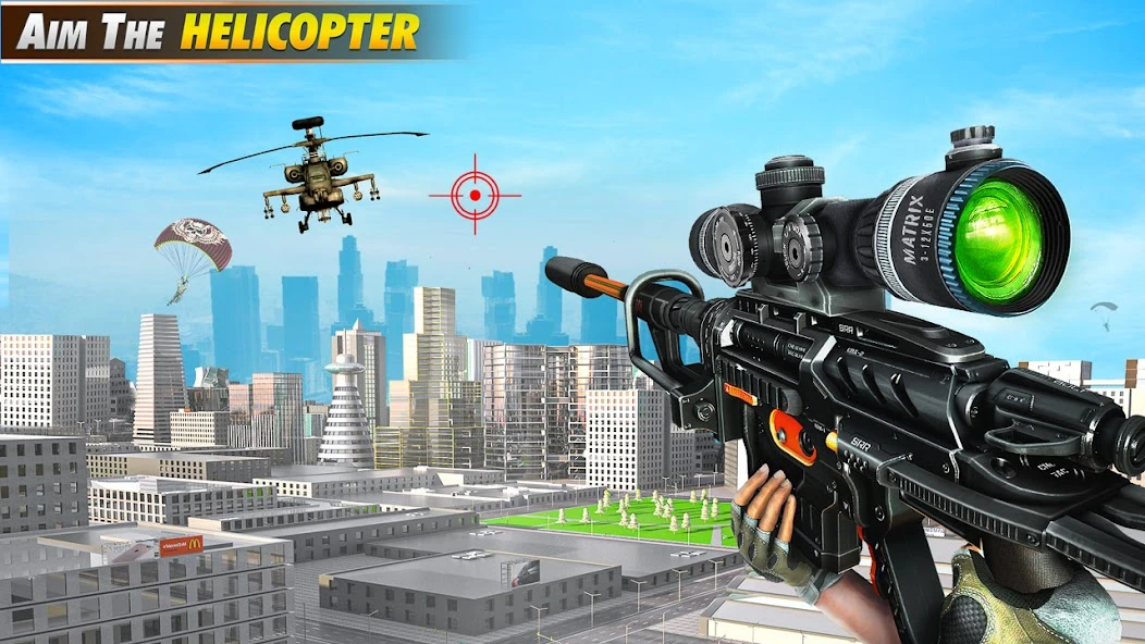 New Sniper Shooting –Assassin Free Shooting Games screenshot 1