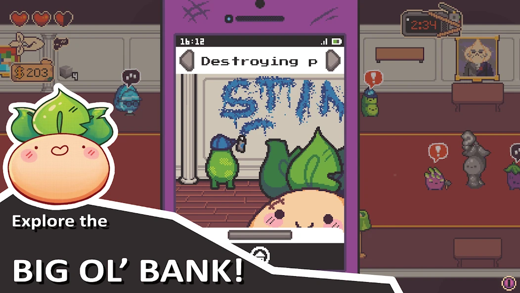 Turnip Boy Robs a Bank APK screenshot 4