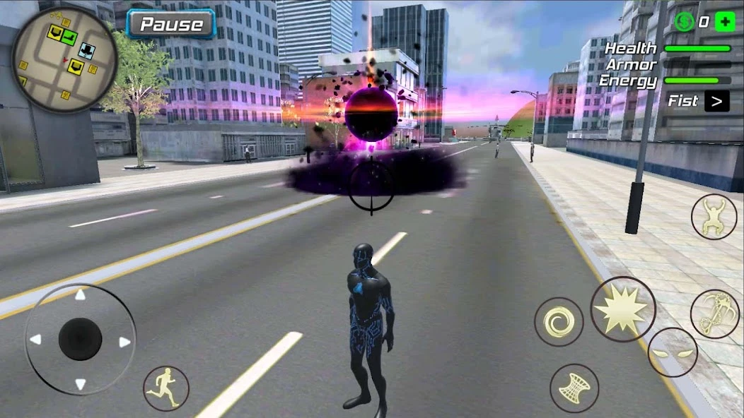 Black Hole Hero : Vice Vegas Rope Mafia screenshot 3