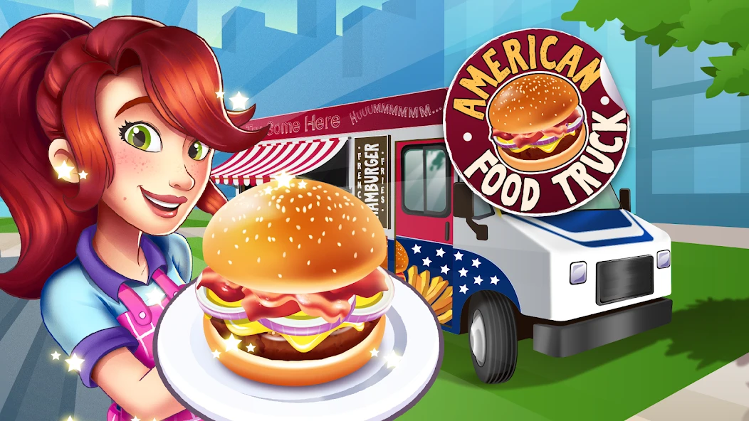 American Burger Truck - Fast Food Cooking Game screenshot 5