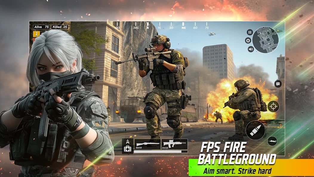 Black Ops SWAT – FPS Action Game APK screenshot 2