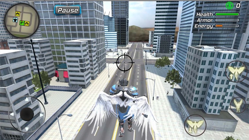 Crime Angel Superhero - Vegas Air Strike screenshot 1