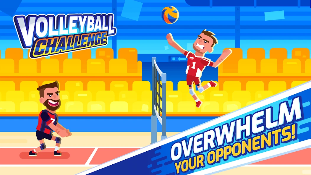 Volleyball Challenge - volleyball game screenshot 1