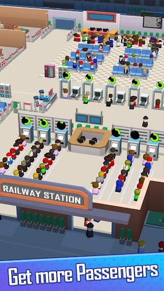 Idle Raiway Tycoon screenshot 4
