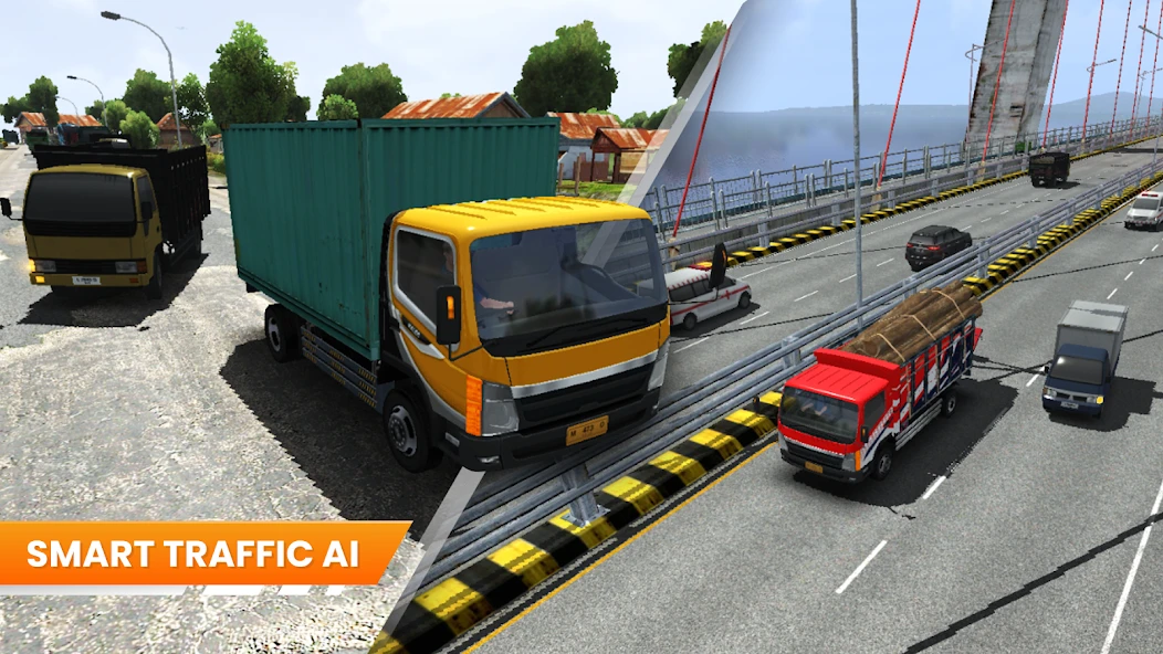 Truck Simulator Indonesia APK screenshot 4