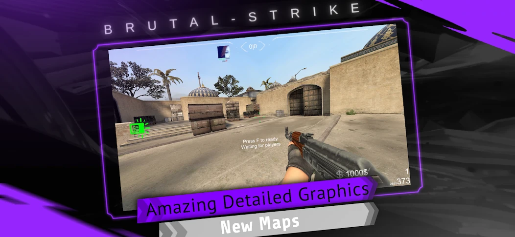 Brutal Strike - Counter Strike Brutal FPS CS GO screenshot 1