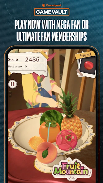 Crunchyroll: Fruit Mountain screenshot 2