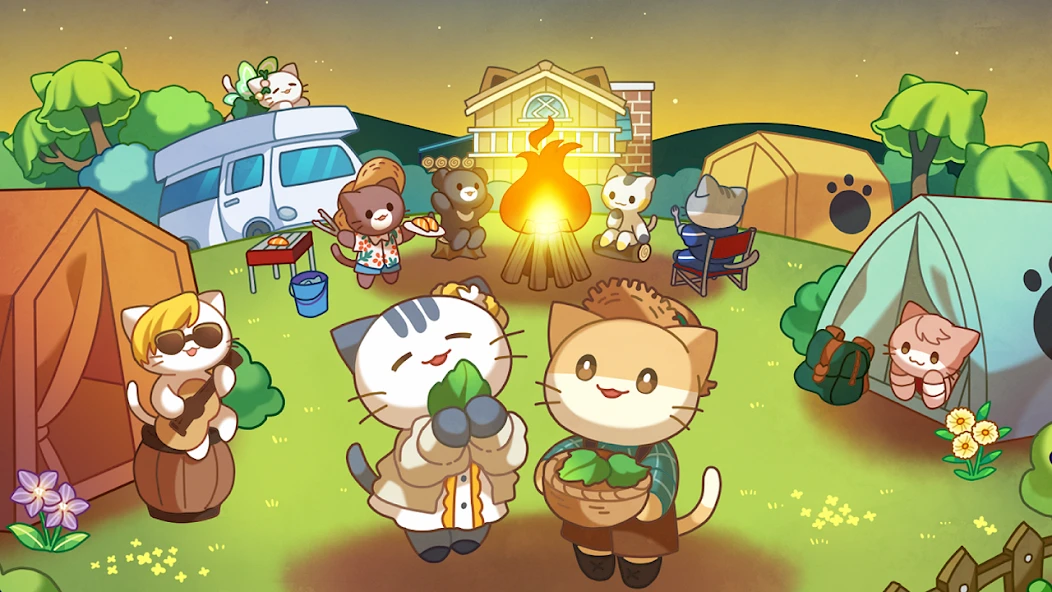 Cat Forest - Healing Camp screenshot 1