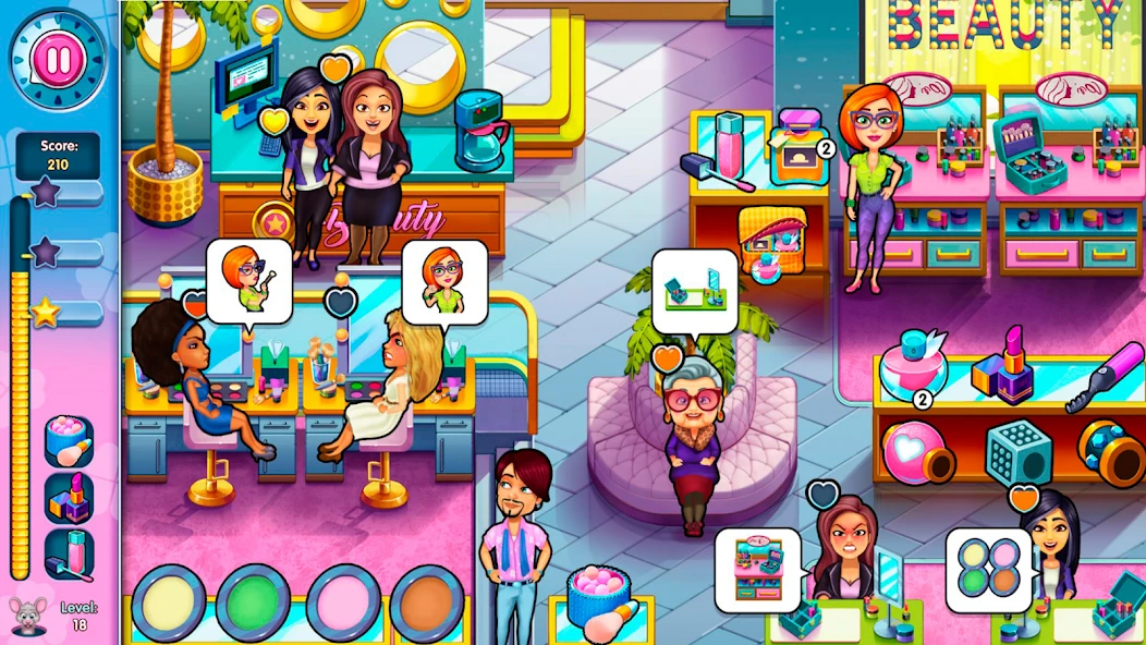 Sally's Salon: Kiss & Make-Up screenshot 2