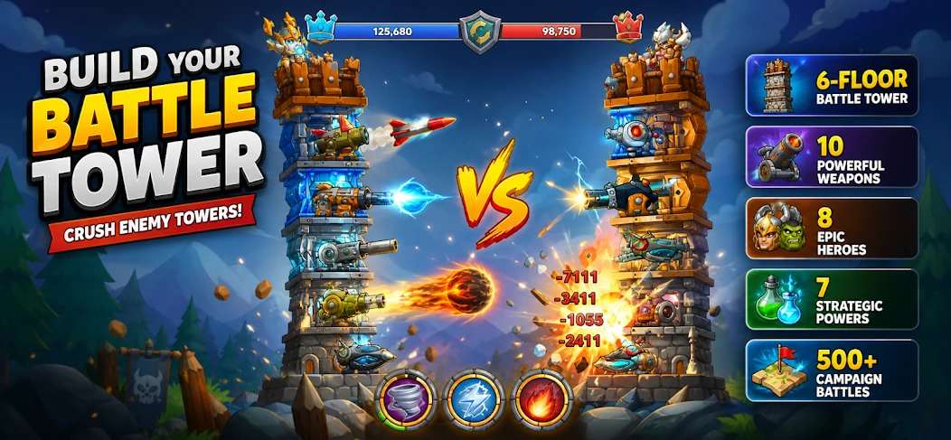 Tower Crush screenshot 1