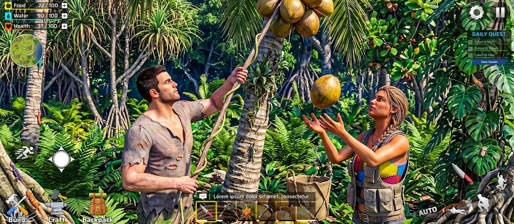 Survival Games Offline free: Island Survival Games screenshot 4