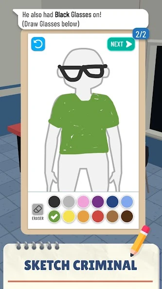 Line Up: Draw the Criminal screenshot 3