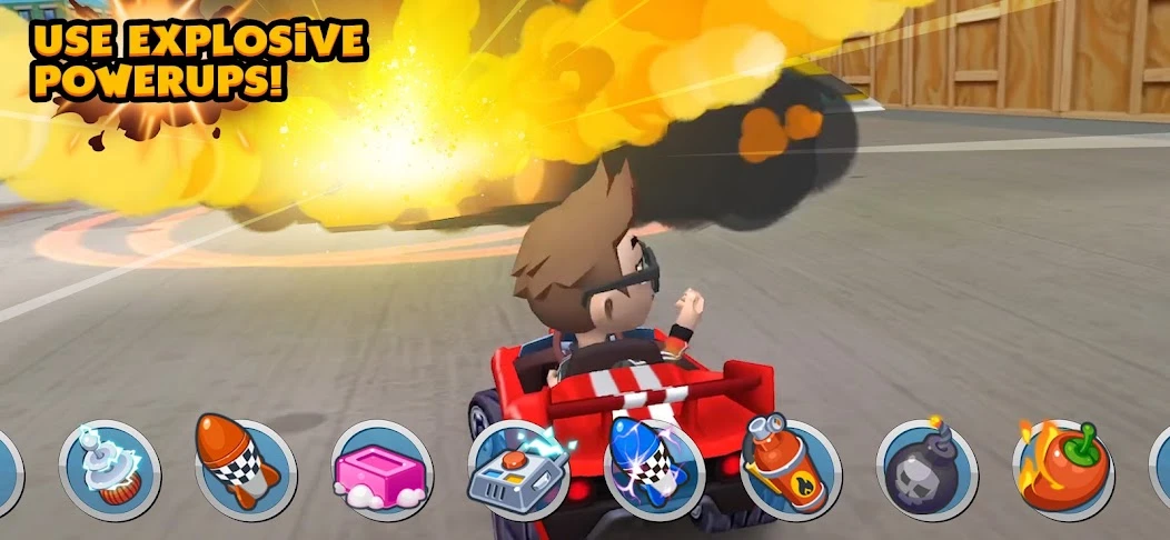 Download Boom Karts (MOD, Unlocked Cars) 1.4.1.2 screenshot 4