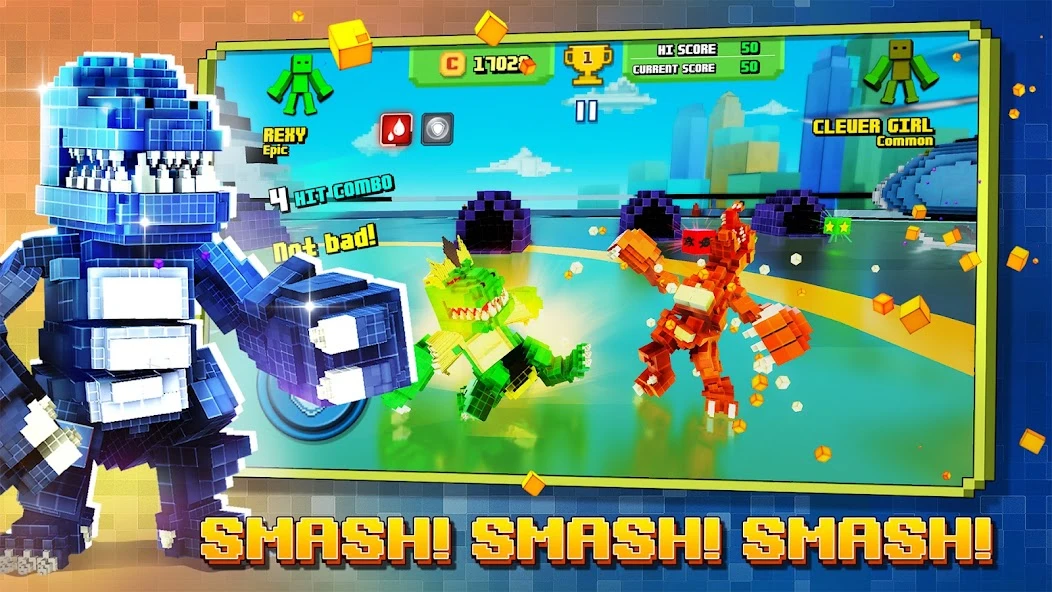 Download Super Pixel Heroes (MOD, Unlimited Coins) 1.2.162 screenshot 4