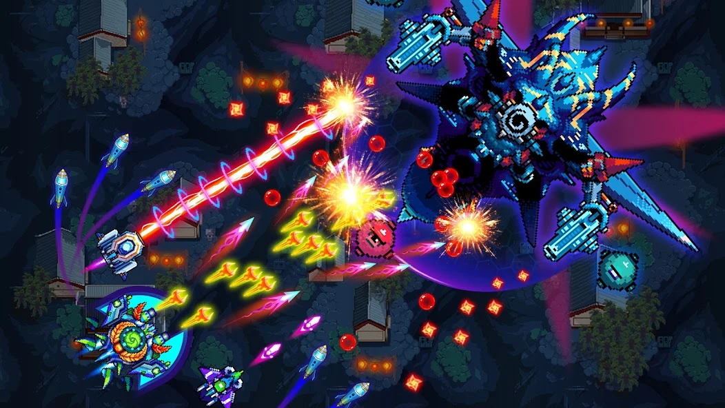 Galaxiga - Classic 80s Arcade screenshot 4