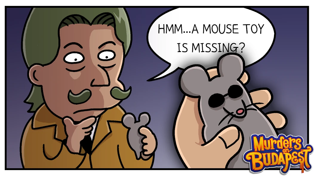 Murders on Budapest!: Visual Novel Detective Game screenshot 2