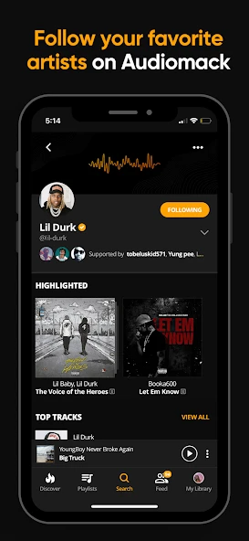 Audiomack: Download New Music Offline Free APK screenshot 5