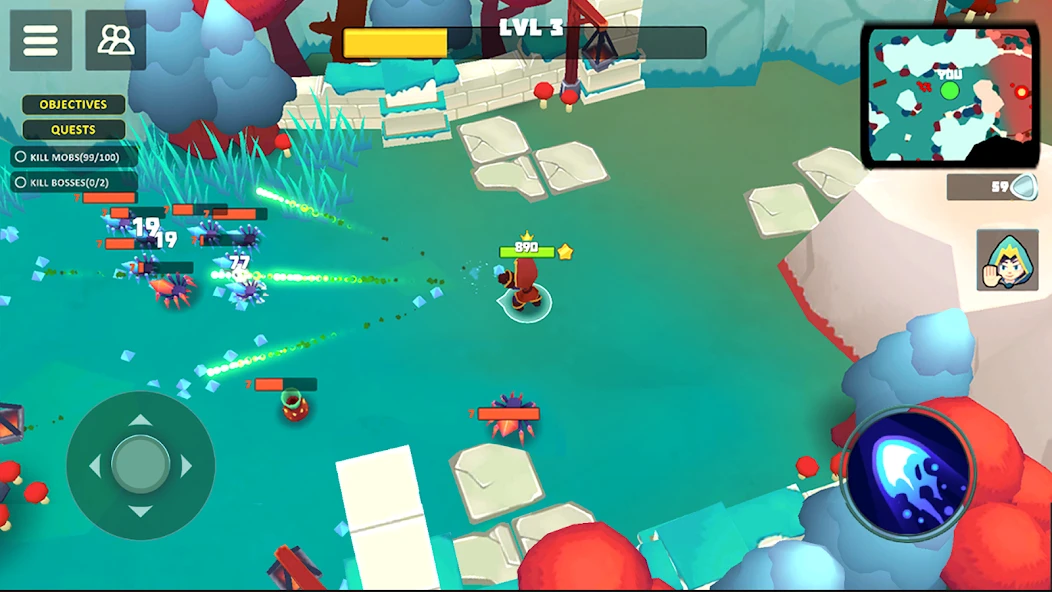 Beam of Magic: Rogue Hero screenshot 2