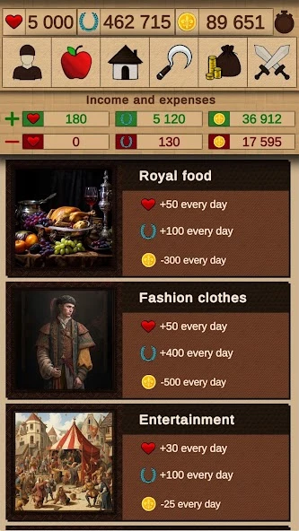 Medieval simulator APK screenshot 2