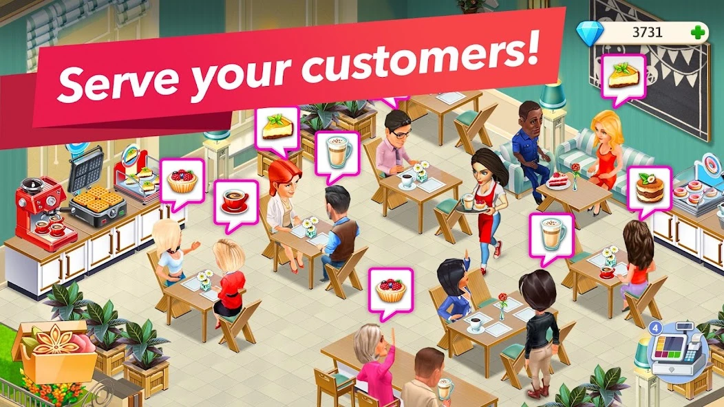 My Cafe — Restaurant game APK screenshot 5