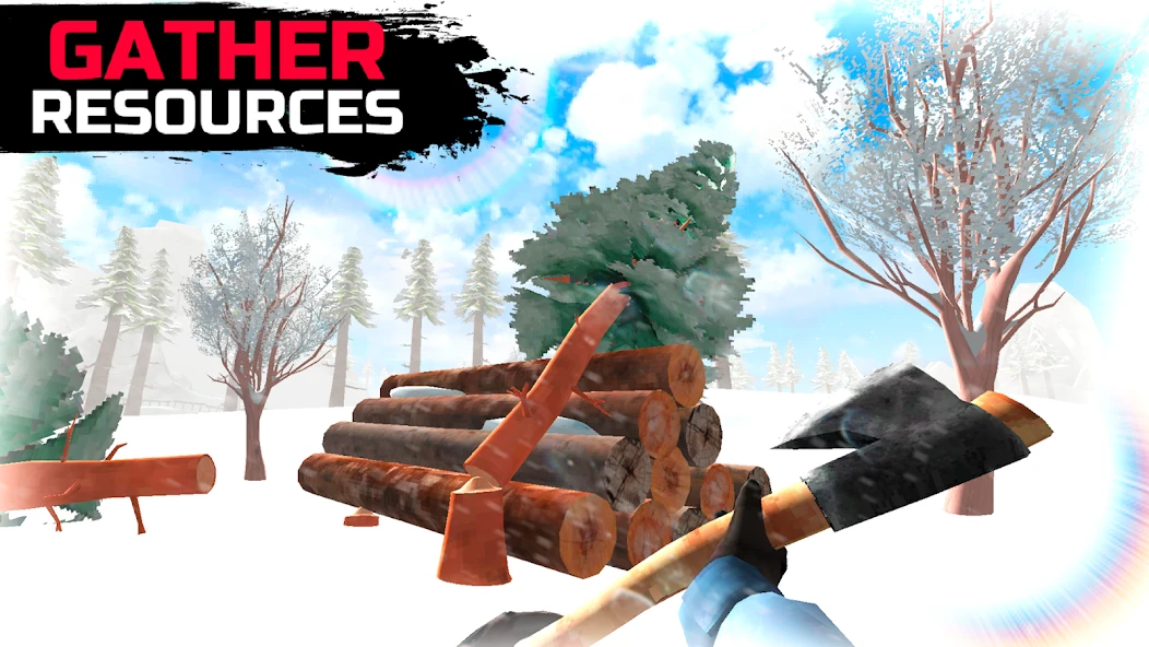 WinterCraft: Survival Forest APK screenshot 4