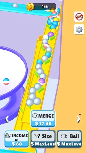 Idle Orbital Marble APK screenshot 2