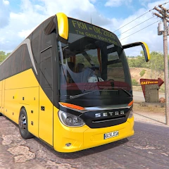 Off Road Tour Coach Bus Driver icon