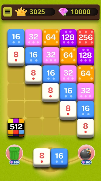Dice Craft - 3D Merge Puzzle screenshot 1