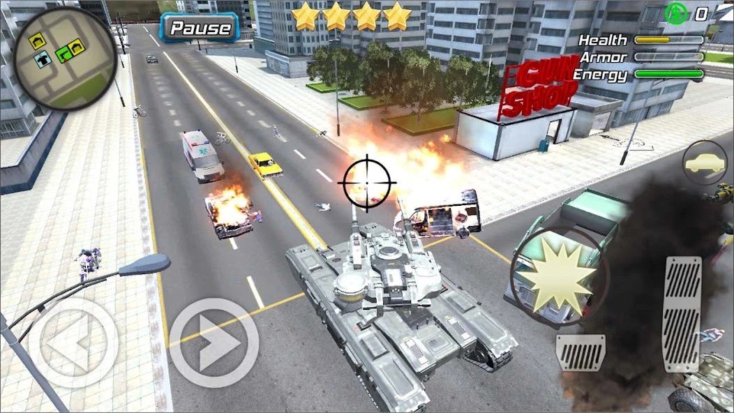 Crime Angel Superhero - Vegas Air Strike screenshot 5