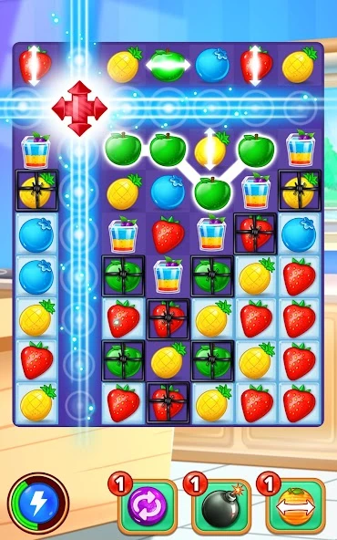 Gummy Paradise - Free Match 3 Puzzle Game screenshot 4