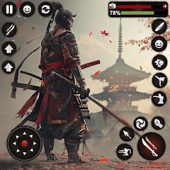 Shadow Ninja Warrior - Samurai Fighting Games 2018 icon