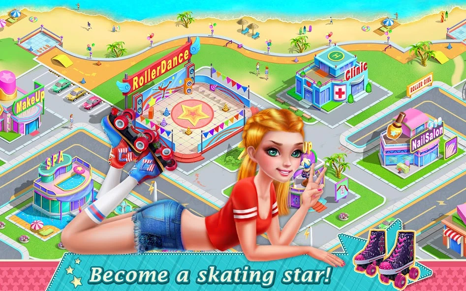 Roller Skating Girls screenshot 5