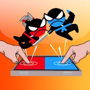 Jumping Ninja Battle - Two Player battle Action icon