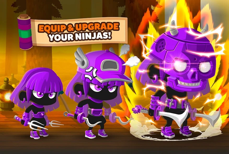 Ninja Dash - Ronin Jump RPG screenshot 5