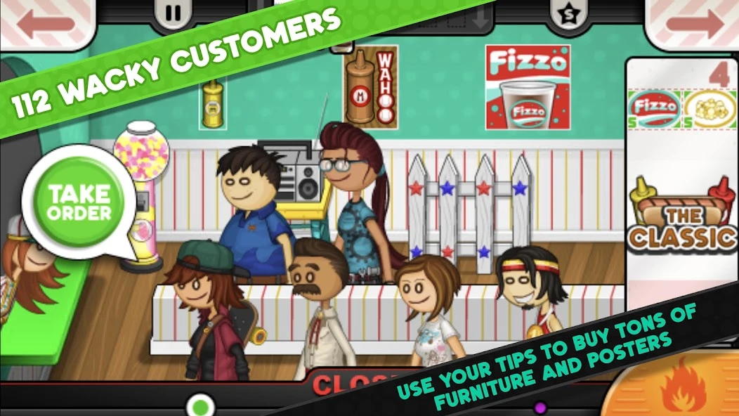 Papa’s Hot Doggeria To Go APK screenshot 5