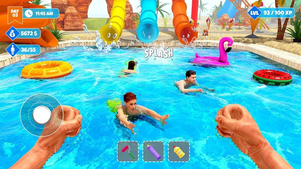 Waterpark Manager Simulator APK screenshot 3