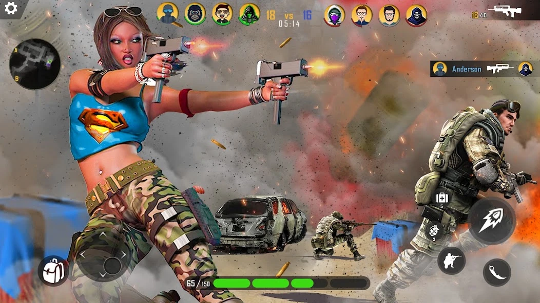 Gun Games 3d Offline Shooting APK screenshot 5