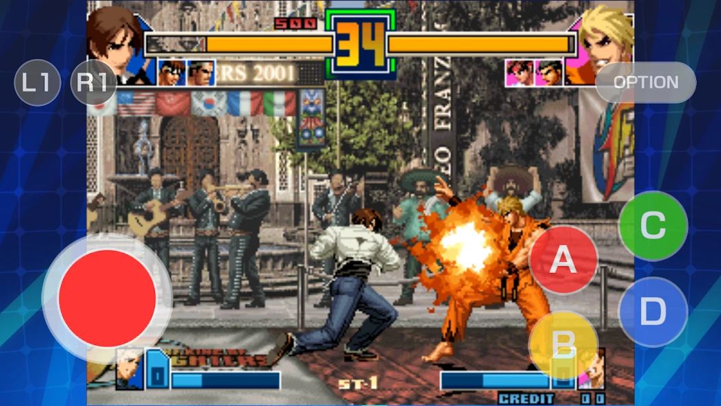 KOF 2001 ACA NEOGEO APK screenshot 5